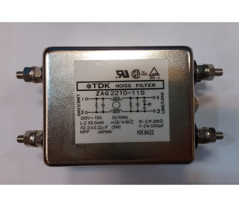 نویز فیلتر تک فاز مدل ZAG2210-11S برند TDK ژاپن