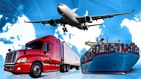 واردات و حمل کلیه کالاها از مبدا و تحویل در دفتر یا انبار شما