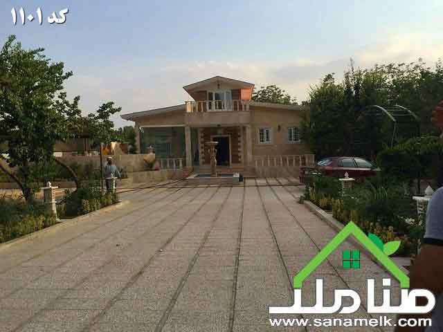 فروش ویلا باغ دوبلکس استثنایی در شهریار کد۱۱۰۱