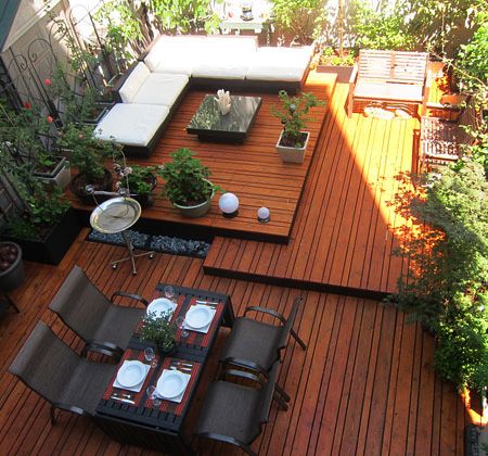 thermo floor،کفپوش ، نما، roof garden