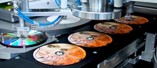 چاپ مستقیم برروی انواع CD, DVD(امین)