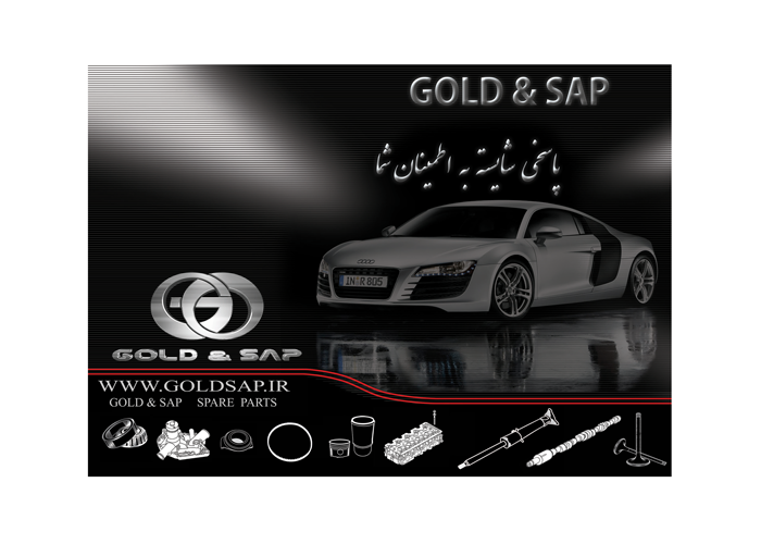 پخش عمده قطعات یدکی خودرو گروه بازرگانی GOLD&SAP