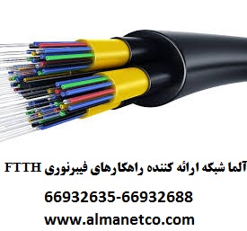 آلما شبکه ارائه کننده راهکارهای فیبرنوری FTTH  –66932635