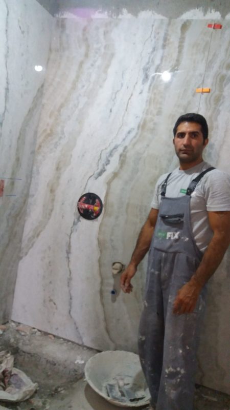 نصاب کاشی .نصاب سرامیک .نصاب کاشی اسلب