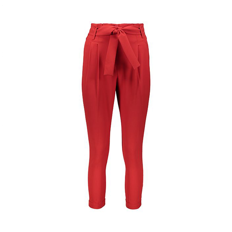 فروش ویژه شلوار زنانه درسا تن پوش قرمز کد ۲۵۸