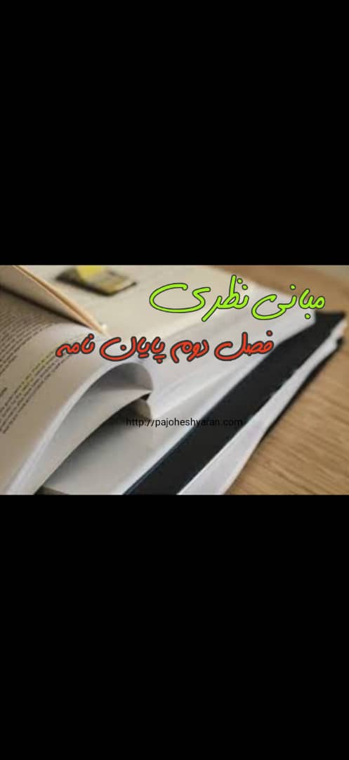 دانلود مبانی نظری و تجربی تحقیق
