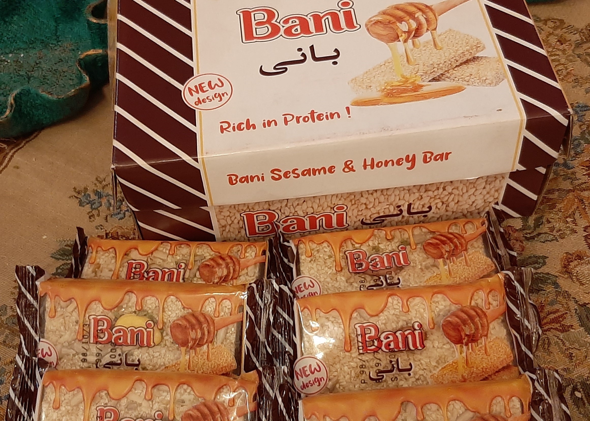 معجون کنجد عسلی بانی