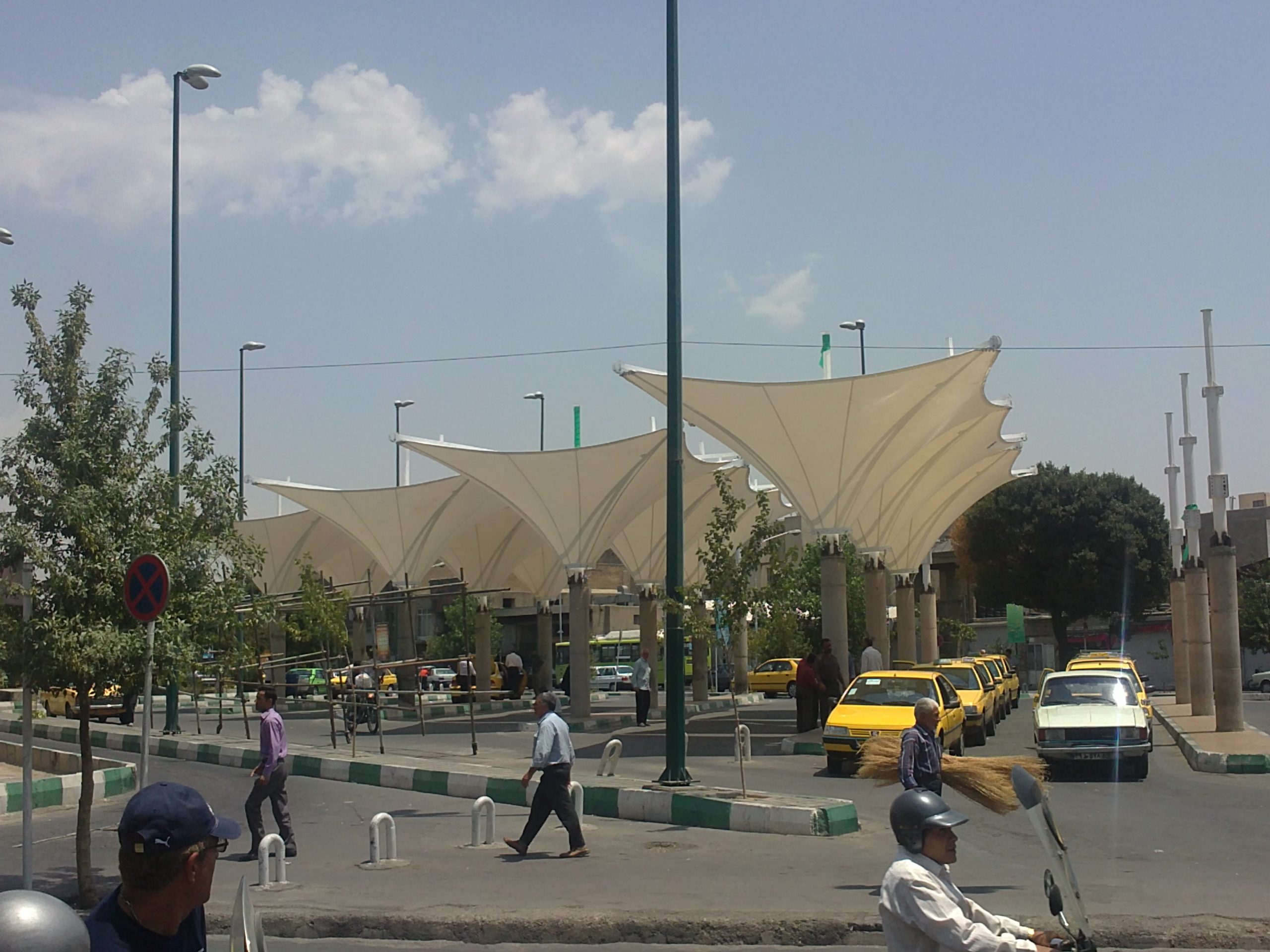جدیدترین سایبان چادری پارکینگ عمومی خودرو- سایبان توقفگاه خودرو های اداری