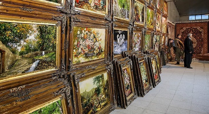 تابلوفرش دستباف  تبریز
