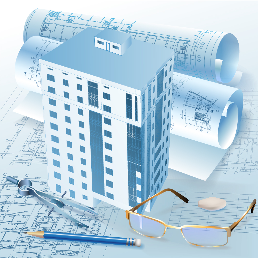 پیمانکاری طراحی نظارت و اجرای ساختمان