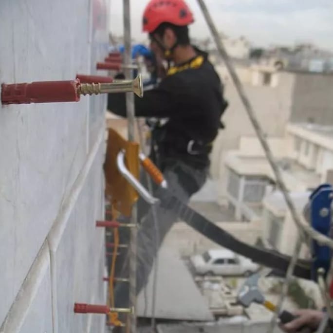 تعمیرات نمای ساختمان بدون داربست