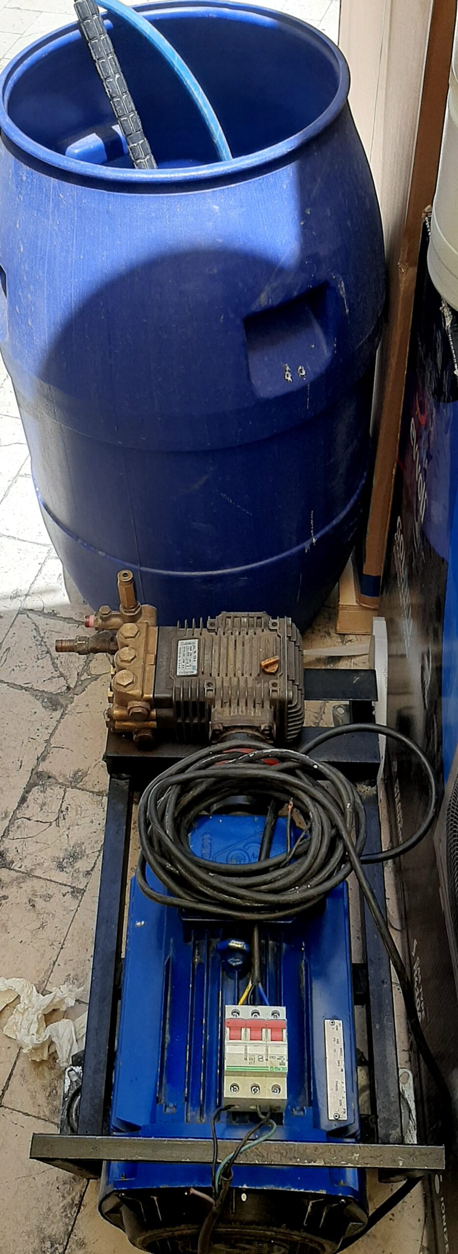 واترجت ۳ فاز ۷۵ اسب ۲۰۰ بار