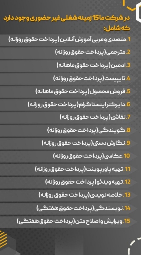 کار آنلاین