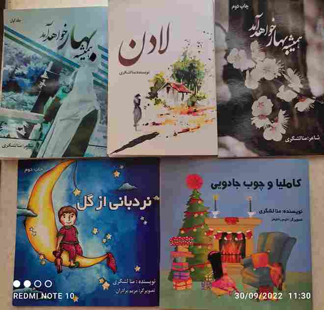 منا لشگری معرفی نویسنده و کتاب