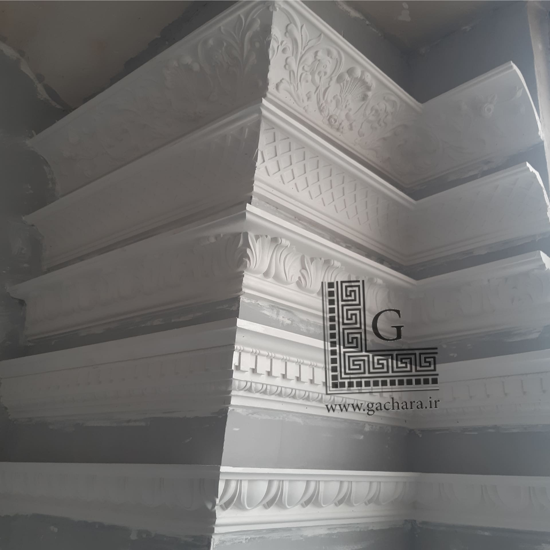 گچبری پیشساخته ( گچ آرا )