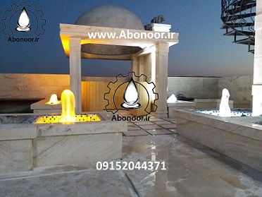 آبنما دکراتیو روف گاردن www.Abonoor.ir