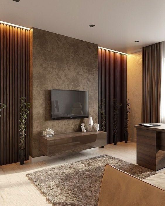 دکوراسیون داخلی لوکس (کاغذدیواری ، پارکت و …)