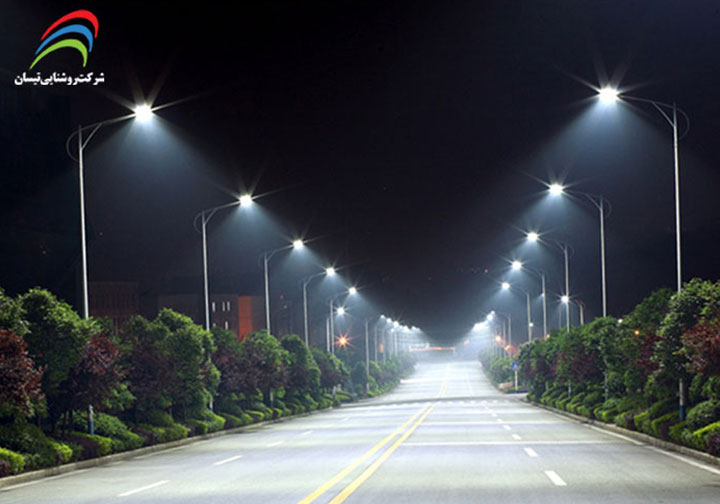 طراحی و اجرای روشنایی معابر محوطه اتوبان بزرگراه به صورت تخصصی