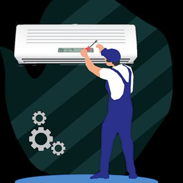 تاسیسات برق و سرویسکار کولر اسپلیت