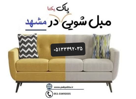 مبل شویی ونظافتی پاک یکتا