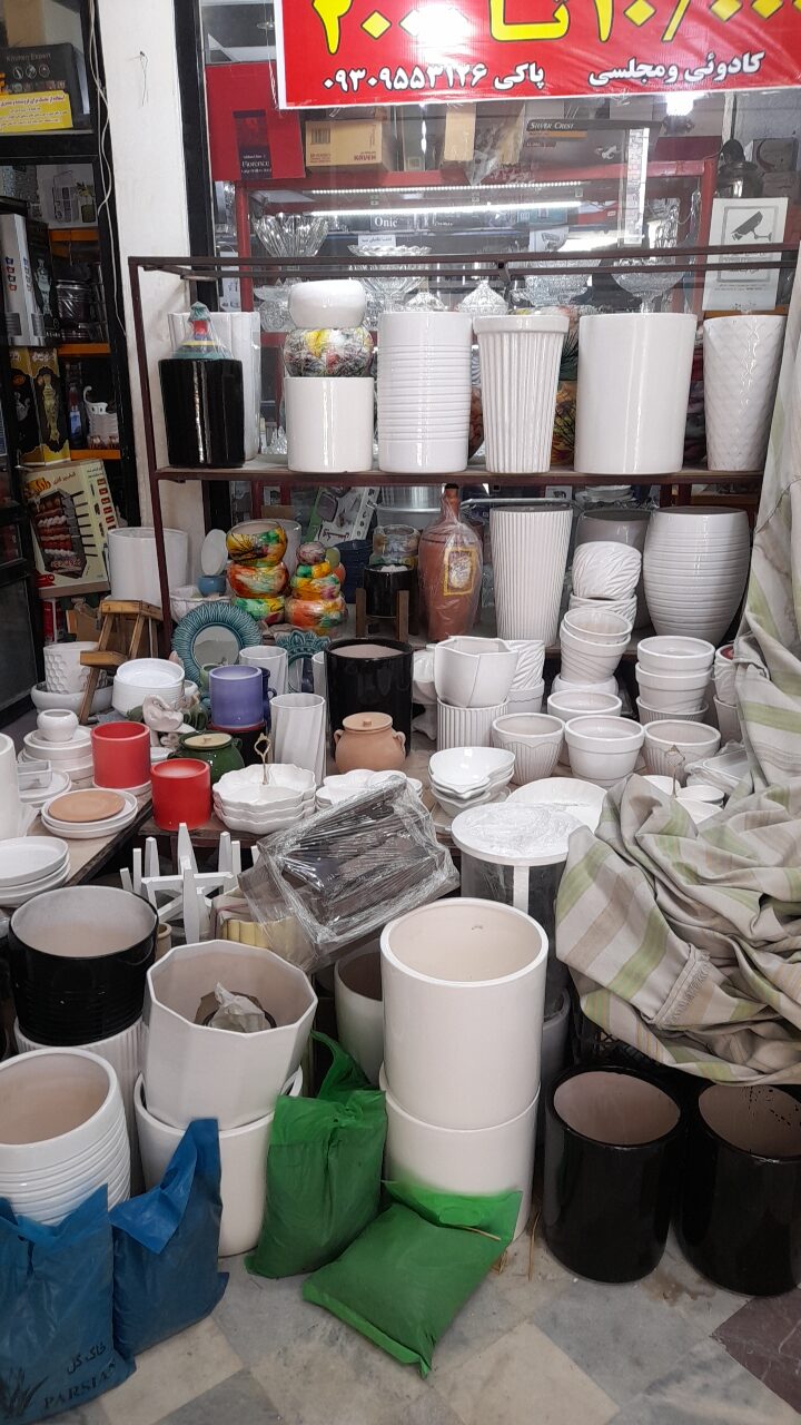 گلدان سفال ارزان