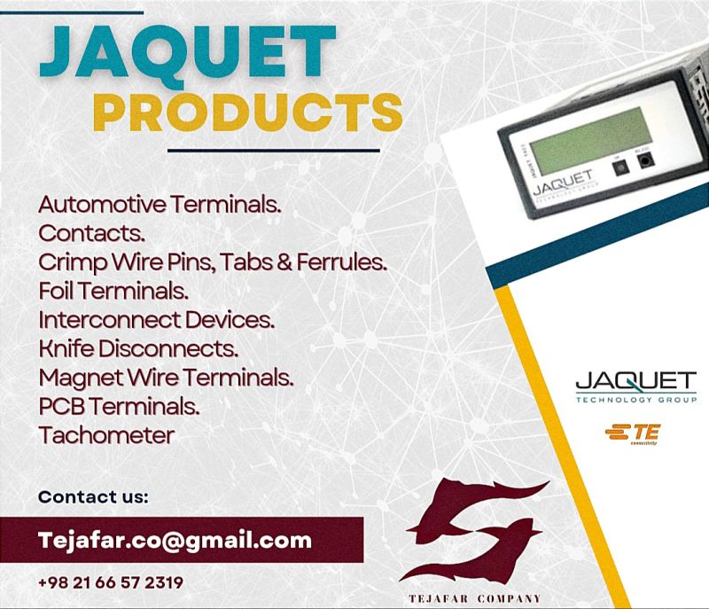 فروش انواع محصولات Jaquet  جاکوئت  سوئیس توسط نماینده رسمی (www.jaquet.com )