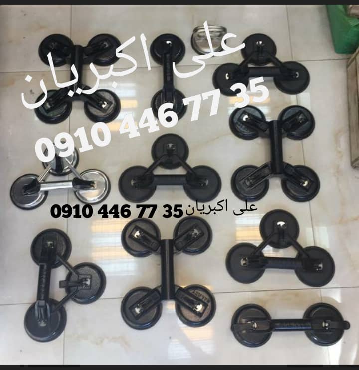 قاپک ابزار شیشه سرامیک سنگ اسلب گیر بغل گیر قاب پک