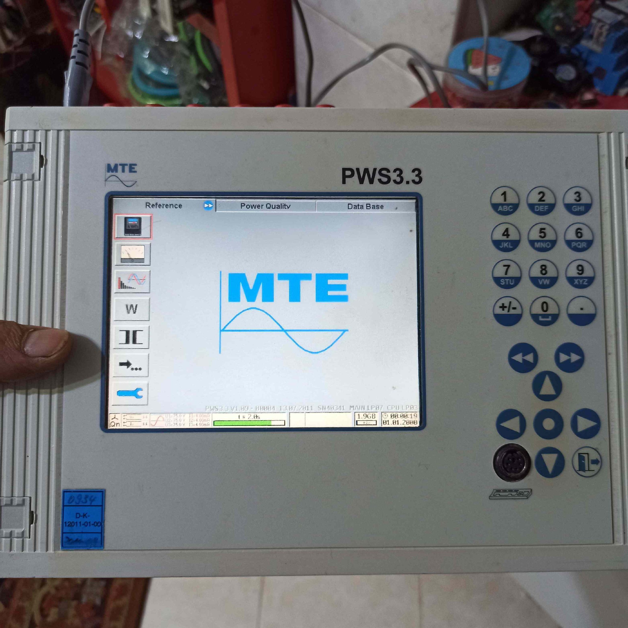 دستگاه تست کنتور MTE PWS 3.3 با کلاس ۰.۰۵