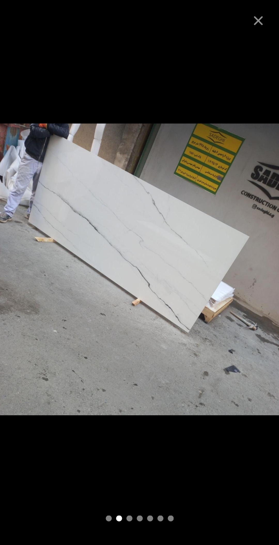 حمل نقل جابجایی سرامیک اسلب شیشه دوجداره سکوریت