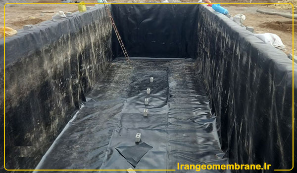 عایق بندی انواع استخرهای خاکی و احداث استخرهای آبیاری و ذخیره آب