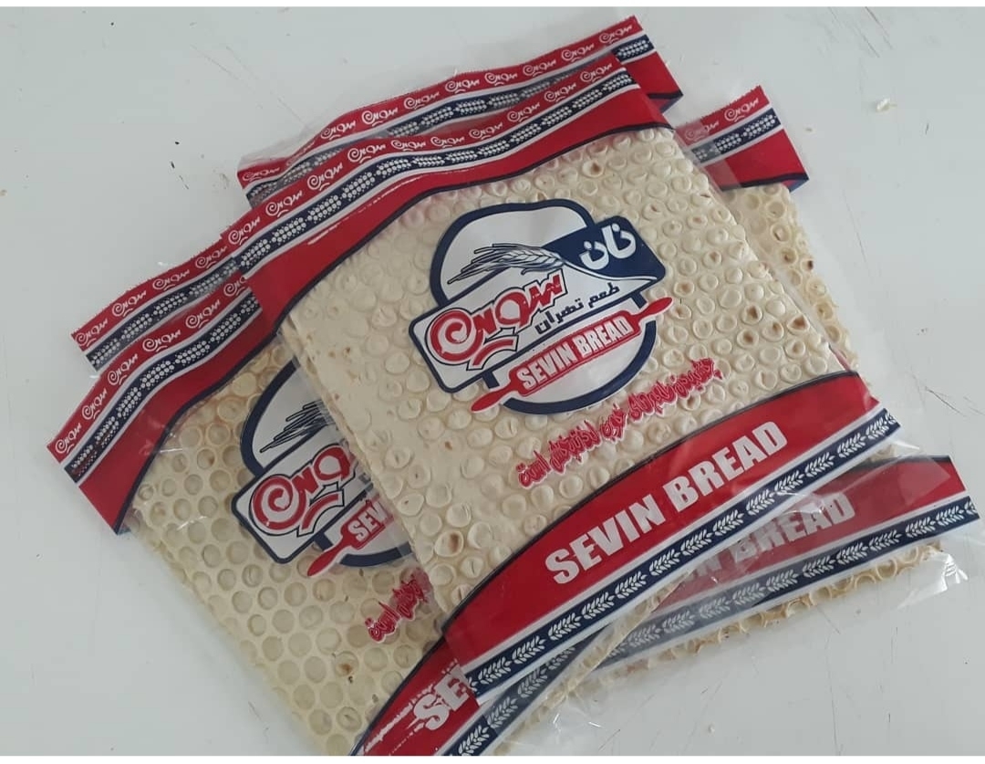 نان لواش بسته بندی رستورانی