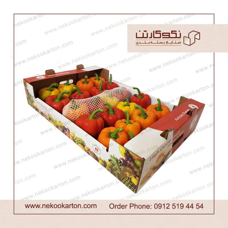 تولید کارتن صادراتی میوه