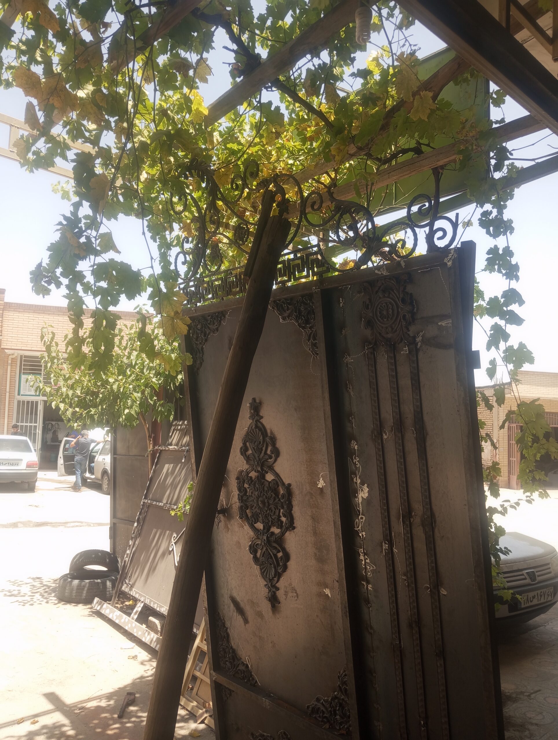 جوشکاری نرده پنجره درب