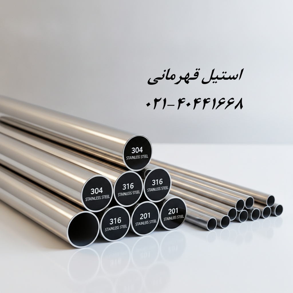 واردات و تامین لوله استیل 201، 304 و 316
