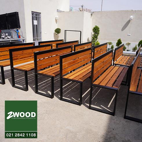 نیمکت چوبی و نیمکت پارکی با طراحی مدرن | قیمت مستقیم تولیدکننده