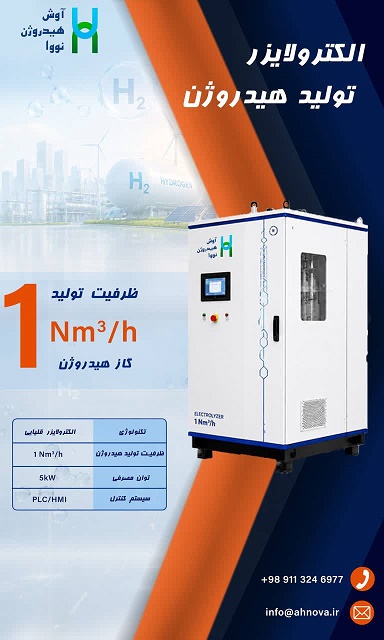 الکترولایزر تولید هیدروژن
