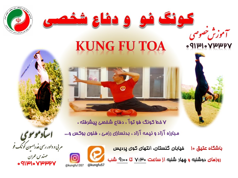 آموزش کونگ فو توآ